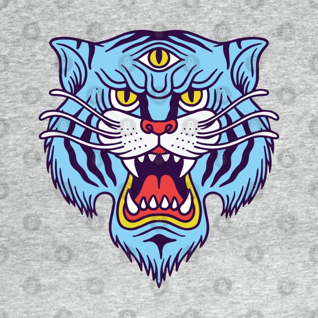 3rd Eye Tiger by machmigo